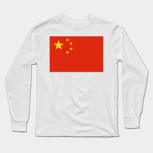 China National Flag Long Sleeve T-Shirt